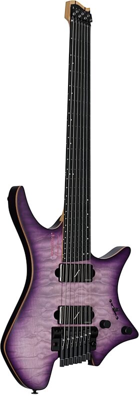 Strandberg Boden Prog NX 7 Electric Guitar (with Gig Bag), Twilight Purple, Body Left Front