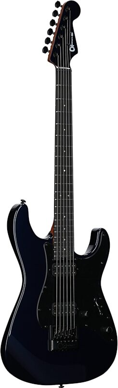 Charvel Pro-Mod Plus So-Cal SC1 HH Electric Guitar (with Gig Bag), Midnight Blue, Body Left Front