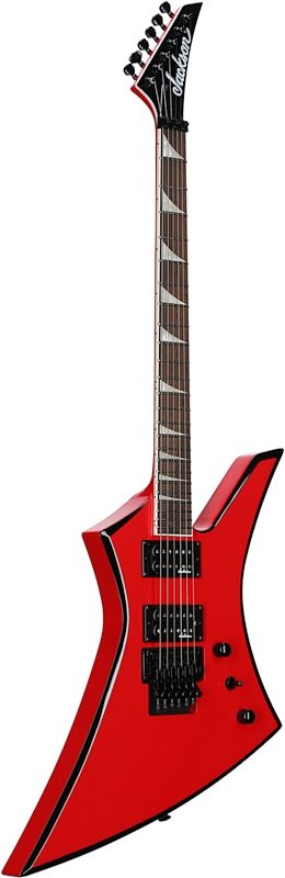Jackson X Series Kelly KEX Electric Guitar, Laurel Fingerboard, Ferrari Red, Body Left Front