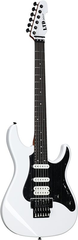 ESP LTD SN-1000FR Snow White Electric Guitar, Snow White, Body Left Front