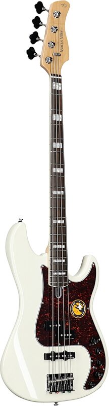 Sire Marcus Miller P7 Electric Bass, Antique White, Body Left Front