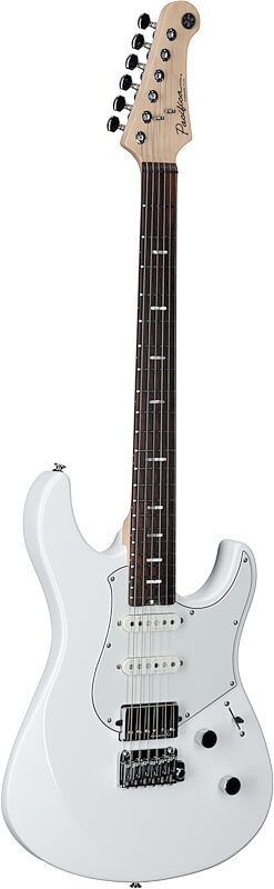 Yamaha Pacifica Standard Plus PACS+12 Electric Guitar, Rosewood Fingerboard (with Gig Bag), Shell White, Body Left Front
