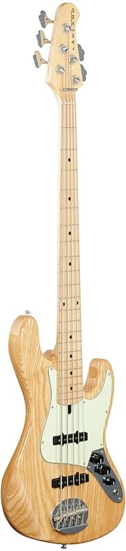 Lakland Skyline 55-60 Maple Fretboard Bass Guitar, Natural, Body Left Front