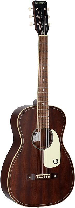 Gretsch G9500 Jim Dandy Parlor Flat Top Acoustic Guitar, Frontier Stain, Body Left Front