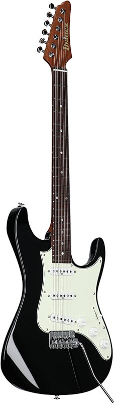 Ibanez AZ2203N Prestige Electric Guitar (with Case), Black, Body Left Front