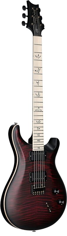 PRS Paul Reed Smith Dustie Waring CE 24 Hardtail Limited Edition Electric Guitar (with Gig Bag), Waring Burst, Body Left Front