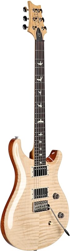 PRS Paul Reed Smith CE24 LTD Natural Flame Maple Electric Guitar (with Gig Bag), New, Body Left Front