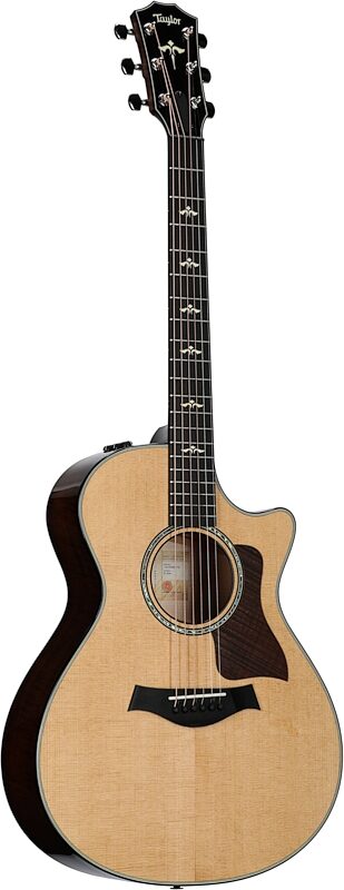 Taylor 612ce V Class Grand Concert Acoustic-Electric Guitar, with Case, New, Body Left Front