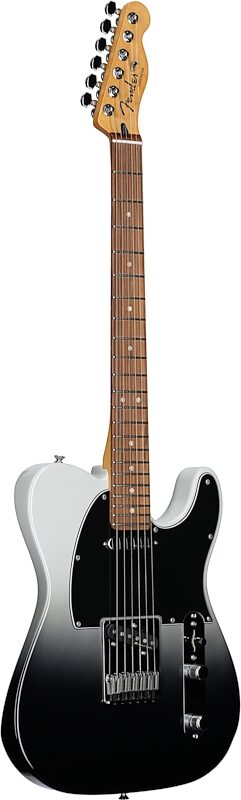 Fender Player Plus Telecaster Electric Guitar, Pau Ferro Fingerboard (with Gig Bag), Silver Smoke, Body Left Front