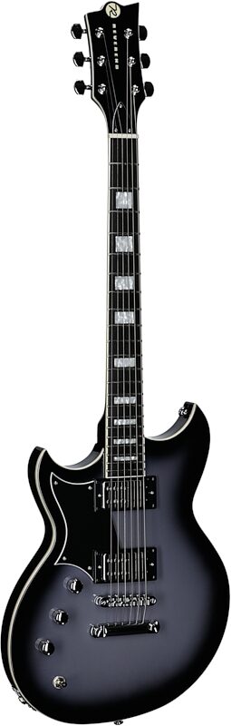 Reverend Sensei RA Electric Guitar, Left-Handed, Periwinkle Burst, Body Left Front