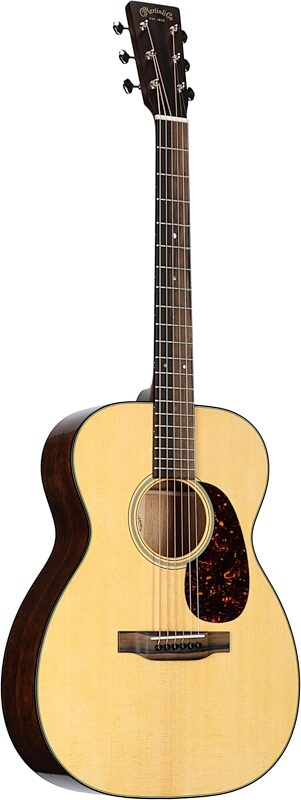 Martin 00-18 Grand Concert Acoustic Guitar (with Case), Natural, Body Left Front
