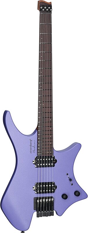 Strandberg Boden Essential 6 Electric Guitar (with Gig Bag), Future Dusk, Body Left Front