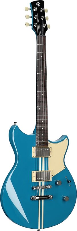 Yamaha Revstar Element RSE20 Electric Guitar, Swift Blue, Body Left Front