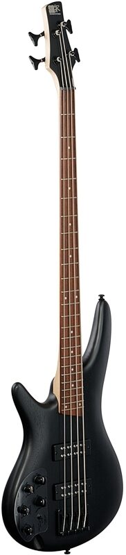 Ibanez SR300EBL Electric Bass, Left-Handed, Weathered Black, Body Left Front