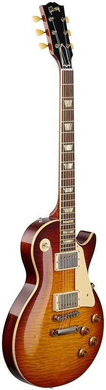 Gibson Custom 1959 Les Paul Murphy Lab Heavy Aged Electric Guitar (with Case), Slow Iced Tea Fade, Body Left Front