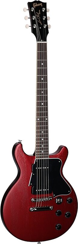 Gibson Rick Beato Les Paul Special Double Cut Electric Guitar (with Case), Sparkling Burgundy, Body Left Front