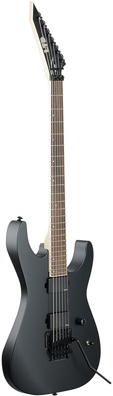 ESP LTD M-400 Electric Guitar, Black Satin, Body Left Front