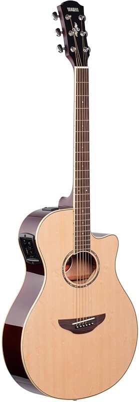 Yamaha APX-600 Acoustic-Electric Guitar, Natural, Body Left Front