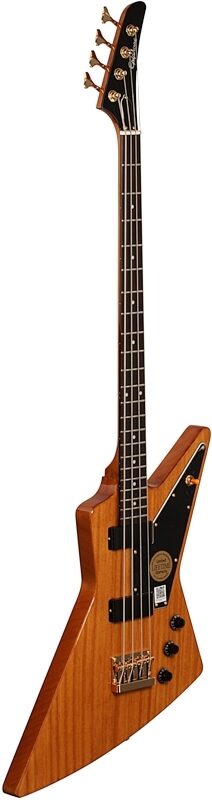 Epiphone Korina Explorer Electric Bass, Natural, Body Left Front