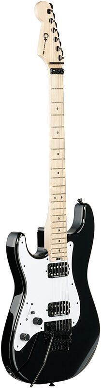 Charvel Pro-Mod So-Cal SC1 HH Electric Guitar, Left-Handed, Gloss Black, Body Left Front