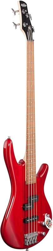 Ibanez GSR200 Electric Bass, Transparent Red, Body Left Front