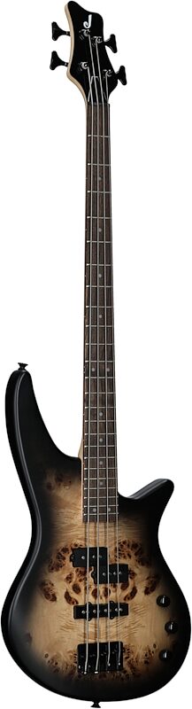 Jackson JS Series Spectra JS2P Electric Bass, Black Burst, Body Left Front