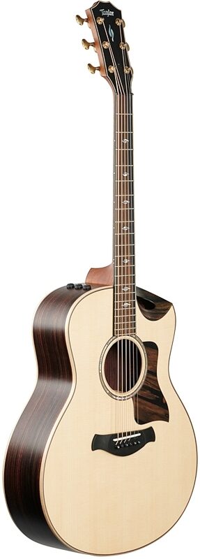 Taylor Builder's Edition 816ce Grand Symphony Acoustic-Electric Guitar (with Case), New, Body Left Front