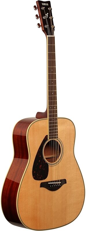 Yamaha FG820L Folk Acoustic Guitar, Left-Handed, New, Body Left Front