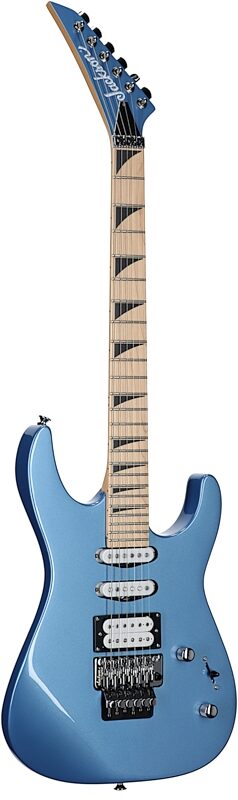 Jackson X Series DK3XR M HSS Electric Guitar, Frostbyte Blue, Body Left Front