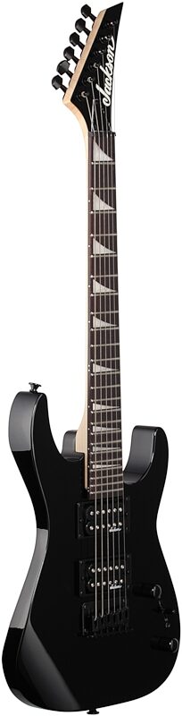 Jackson JS Series Dinky Minion JS1X 2/3-Scale Electric Guitar, Black, Body Left Front