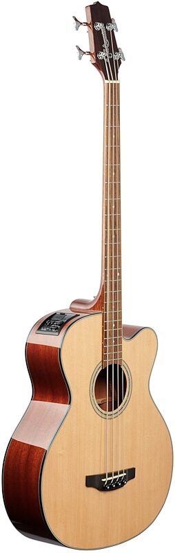 Takamine GB-30CE Acoustic-Electric Bass, Natural, Body Left Front
