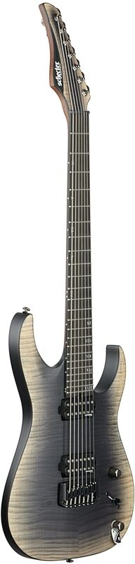 Schecter Banshee Mach 7 Electric Guitar, 7-String, Fallout Burst, Blemished, Body Left Front