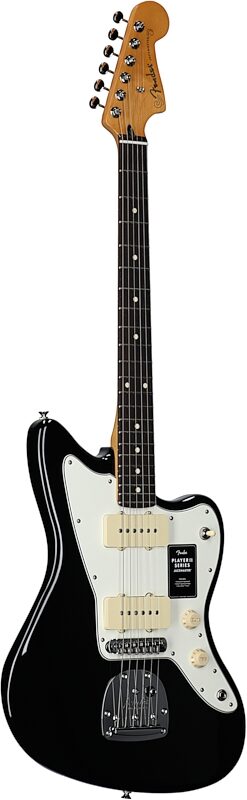 Fender Player II Jazzmaster Electric Guitar, with Rosewood Fingerboard, Black, Body Left Front