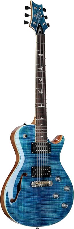 PRS Paul Reed Smith SE Zach Myers 594 Electric Guitar, Myers Blue, Body Left Front