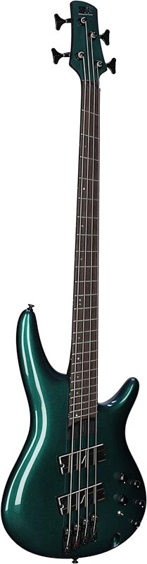 Ibanez SRMS720 Bass Workshop Multi-Scale Electric Bass, Blue Cham, Body Left Front