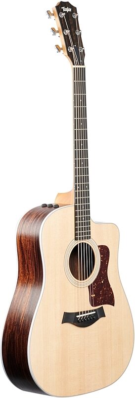 Taylor 210ce Dreadnought Rosewood Acoustic-Electric Guitar (with Gig Bag), New, Body Left Front