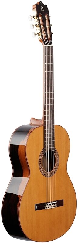 Alhambra 4-Z Conservatory Classical Guitar (with Gig Bag), With Bag, Blemished, Body Left Front