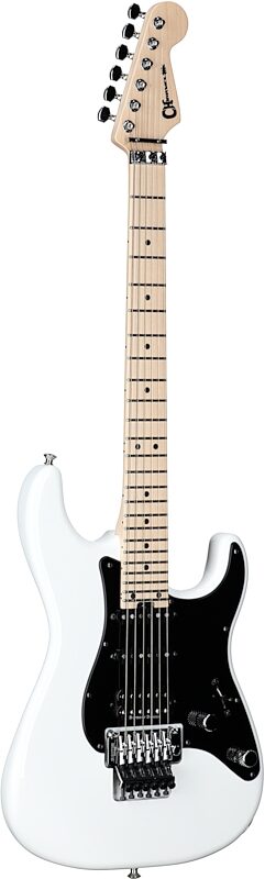 Charvel MJ So-Cal Style 1 HSS FR M Electric Guitar, Snow White, USED, Blemished, Body Left Front