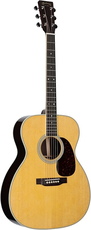 Martin M-36 Redesign Acoustic Guitar (with Case), Natural, Body Left Front