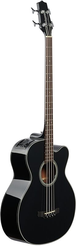 Takamine GB-30CE Acoustic-Electric Bass, Black, Body Left Front