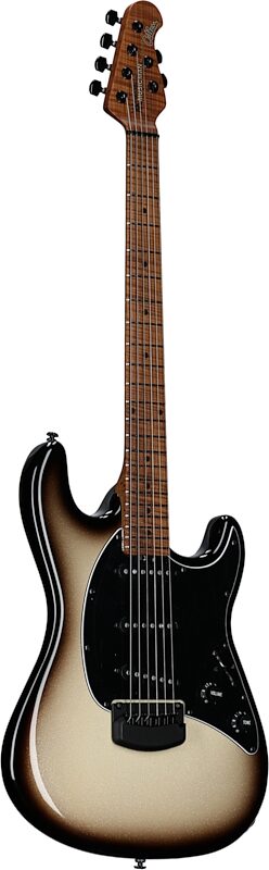 Ernie Ball Music Man Cutlass HT Electric Guitar (with Mono Gig Bag), Brulee, Body Left Front