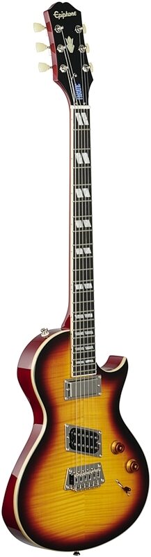 Epiphone Limited Edition Nancy Wilson Fanatic Electric Guitar (with Case), Fanatic Fireburst, Body Left Front