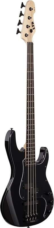 ESP LTD AP-4 Electric Bass, Black, Body Left Front