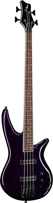 Jackson X Series Spectra SBX IV Electric Bass, Deep Purple, Body Left Front