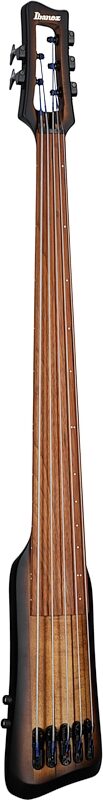 Ibanez UB805 Bass Workshop Upright Electric Bass (with Gig Bag), Mahogany, Body Left Front