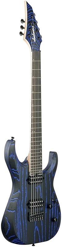 Jackson Pro Dinky DK2 Mod Ash FR7 Electric Guitar, 7-String, Bake Blue, Body Left Front