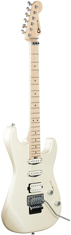 Charvel Pro-Mod San Dimas Style 1 HSS FR M Electric Guitar, Blizzard Pearl, USED, Blemished, Body Left Front