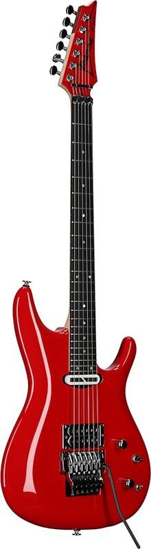 Ibanez Joe Satriani JS2480 Electric Guitar (with Case), Muscle Car Red, Body Left Front