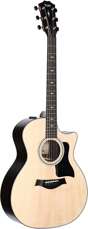 Taylor 314ce Special Edition Grand Auditorium Acoustic-Electric Guitar (with Case), New, Body Left Front