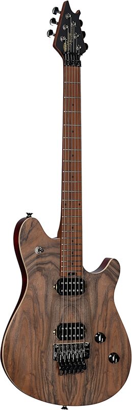 EVH Eddie Van Halen WG Wolfgang Standard Exotic Electric Guitar, with Maple Fingerboard, Exotic Black Walnut, Body Left Front